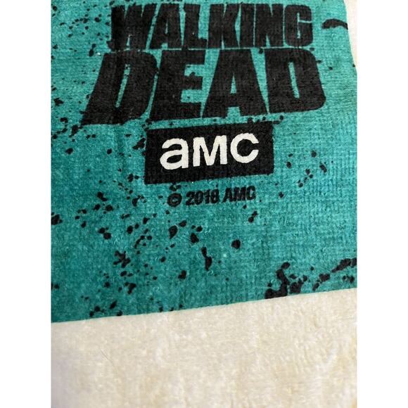 Walking Dead AMC Supply Box Beach Towel 60" X 24" New Zombie Wincraft 2018 - Picture 5 of 7